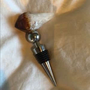Crystal wine cork